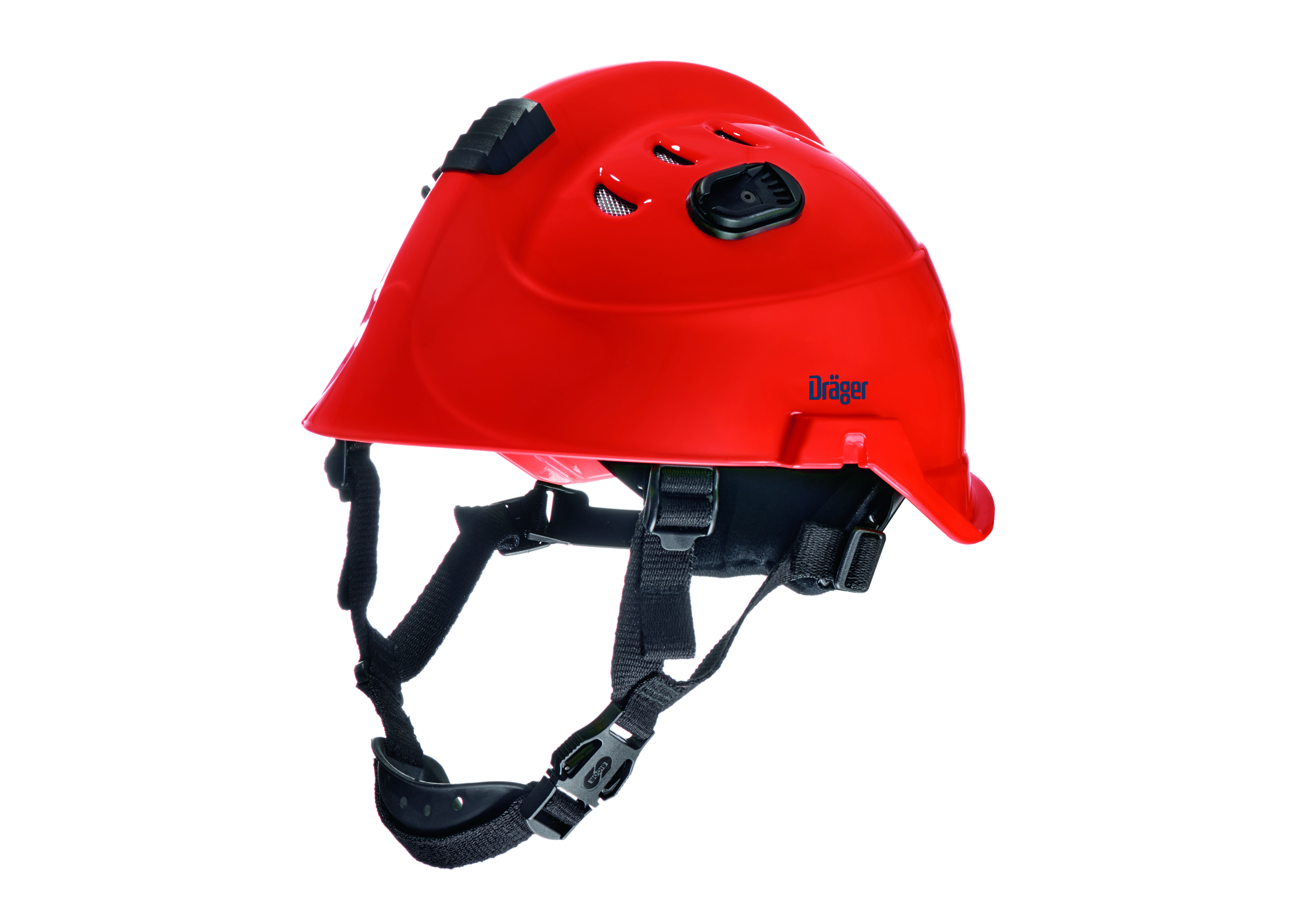 Casca de protectie HPS 3500, rosie, varianta Premium
