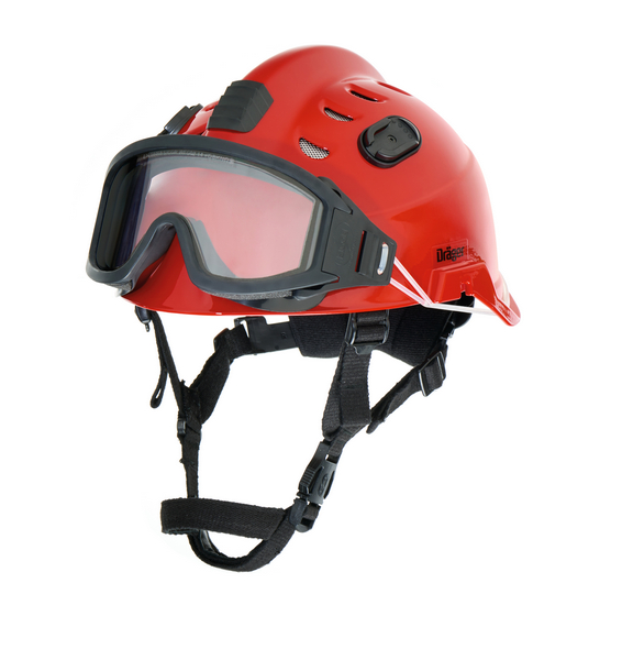 Casca de protectie HPS 3500, rosie, varianta Basic